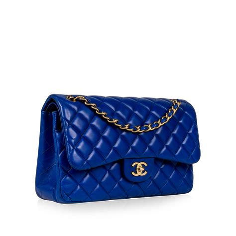 royal blue w chanel bag|royal blue Chanel bag.